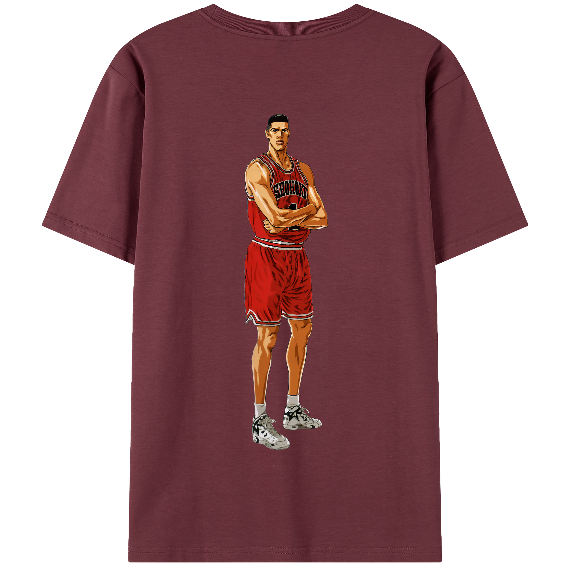 （画像用） SLAM DUNK／スラムダンク 綿100％半袖Tシャツ（背面プリント）
